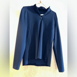 Nike Navy Blue Long Sleeve Pullover